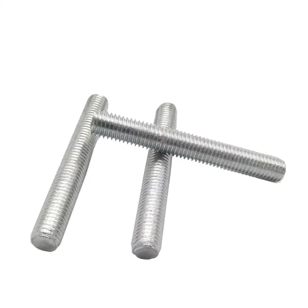 Zinc Plated Titanium Din 975 Ss 304 Custom M20 Metal Galvanized Full Stainless Steel All Threaded Bar Rods
