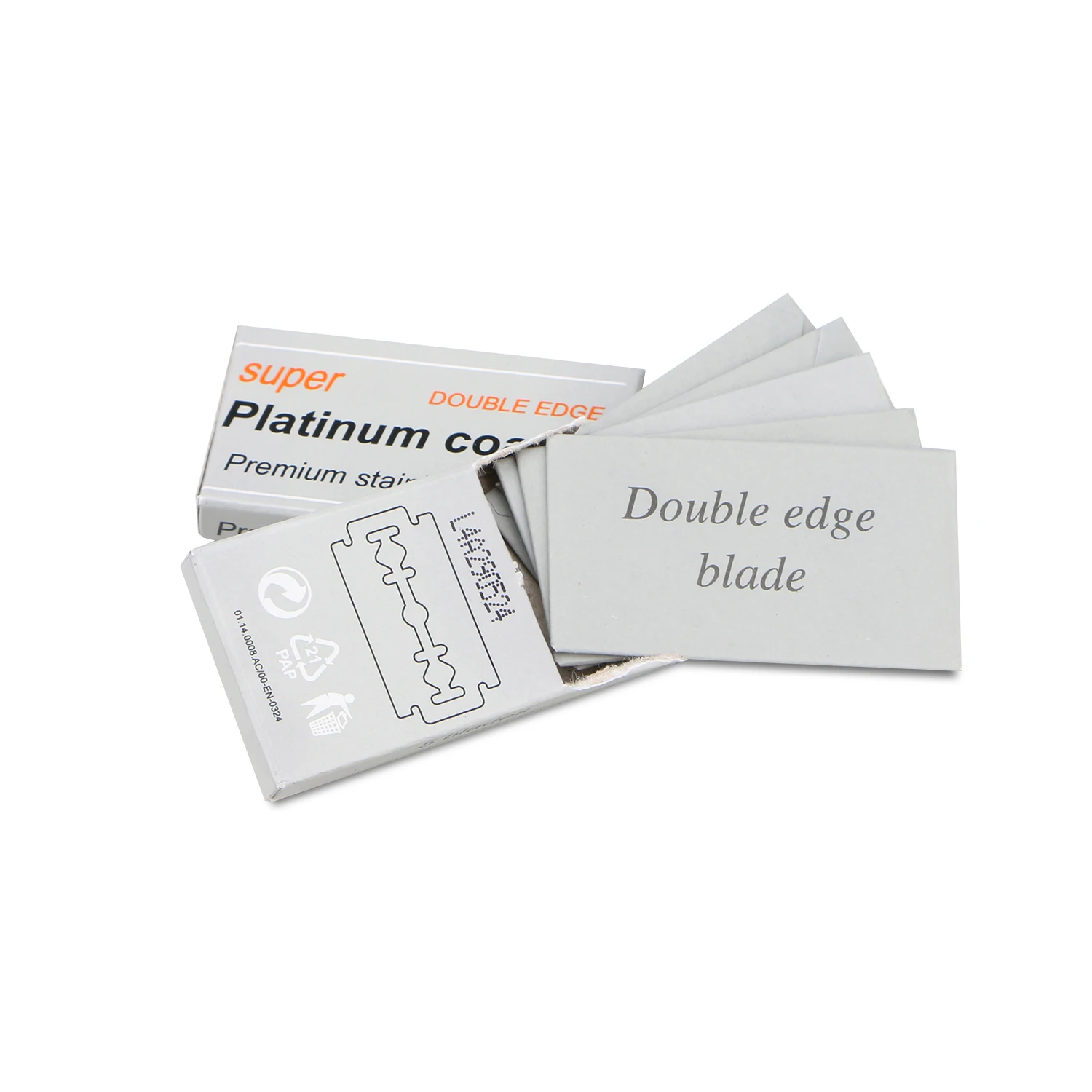 Stainless steel high quality blade double edge safety razor blade