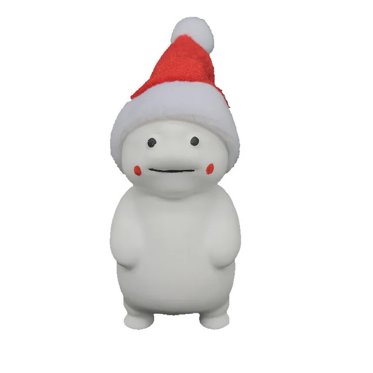 White Fat Doll Shaped Scented Ceramic Aromatherapy Essential Oil Diffuser Car Exhaust Clip Air Freshener