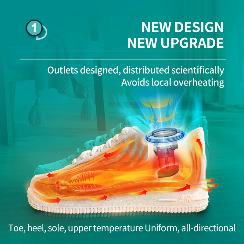 New design quick dry timer function electric shoe dryer machine automatic shoe and footwear dryer machine for home use