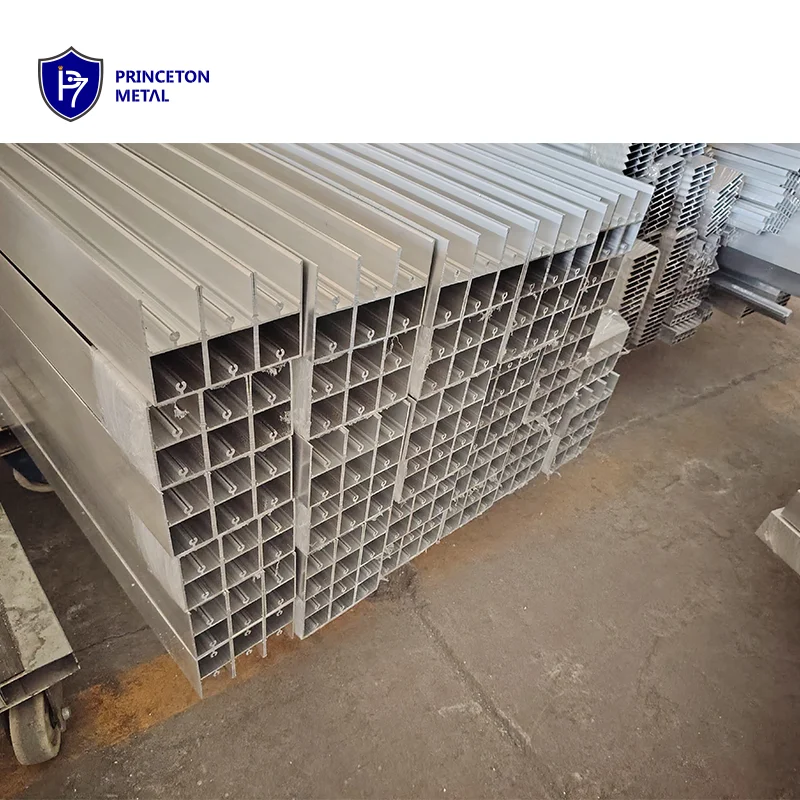 Modern Design Aluminum Extrusion Profile for Office Building Exterior Wall Batten for Curtain Walls Aluminum Cladding Facade