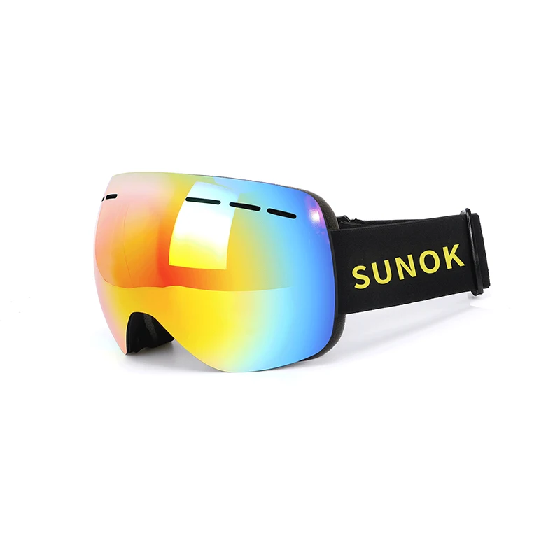 Panchromatic Frame Permanent Anti-Fog Googles Ski Sun Glasses