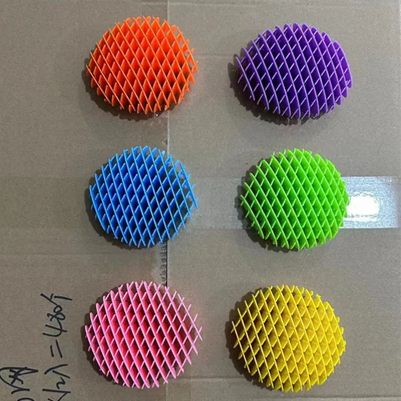 Small Size 3D PVC Printing New and Unique Toy Large fidget worm space worm sensory toys fidget toys