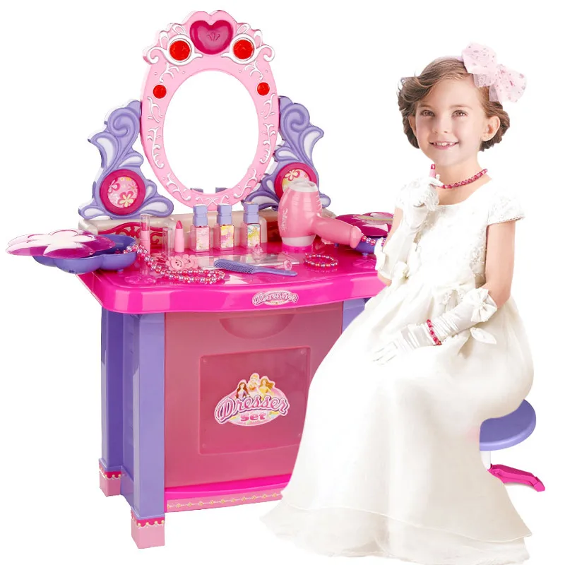 Baby dressing table toy set