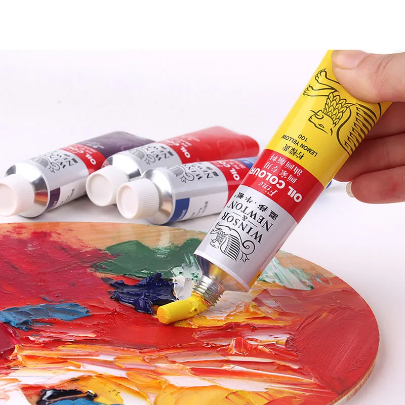 Winsor&Newton Oil Color Hot Selling 55 Colors Artist Art Fine Oil Paint for Painting