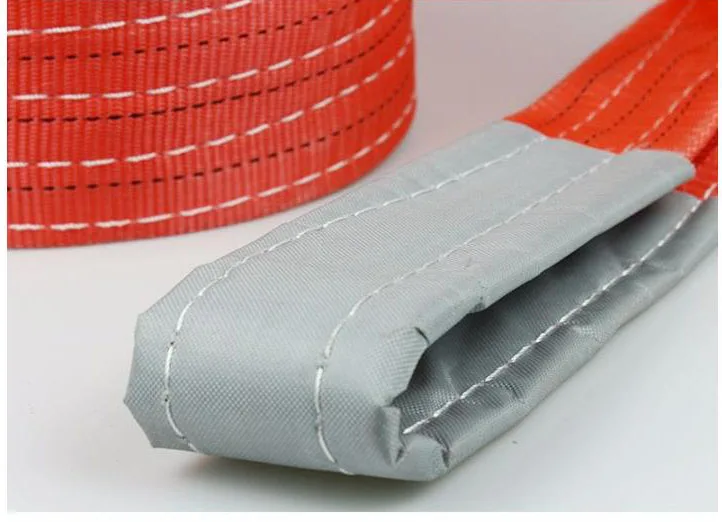 1 - 10 Ton Color Code Textile Tape Lifting Slings Belt Crane Flat Polyester Lift Webbing Sling