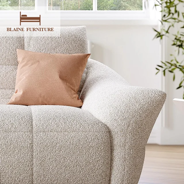 New Trend Wholesale Fabric Unique Sectional Sofa Modern Design Home Living Room Furniture Modular Couch Set Luxury Sofa Set