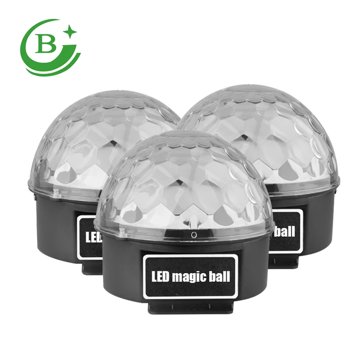 High quality led disco ball party lights 100-240V sound activated DJ led stage light