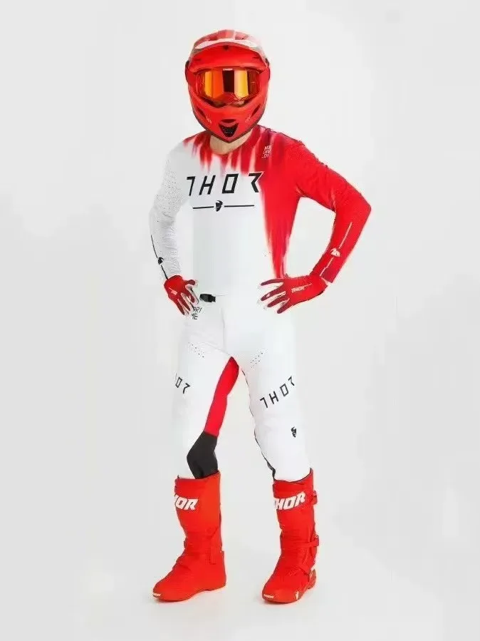 Outdoor racing clothing high quality off-road clothing mountain biking long sleeve suit