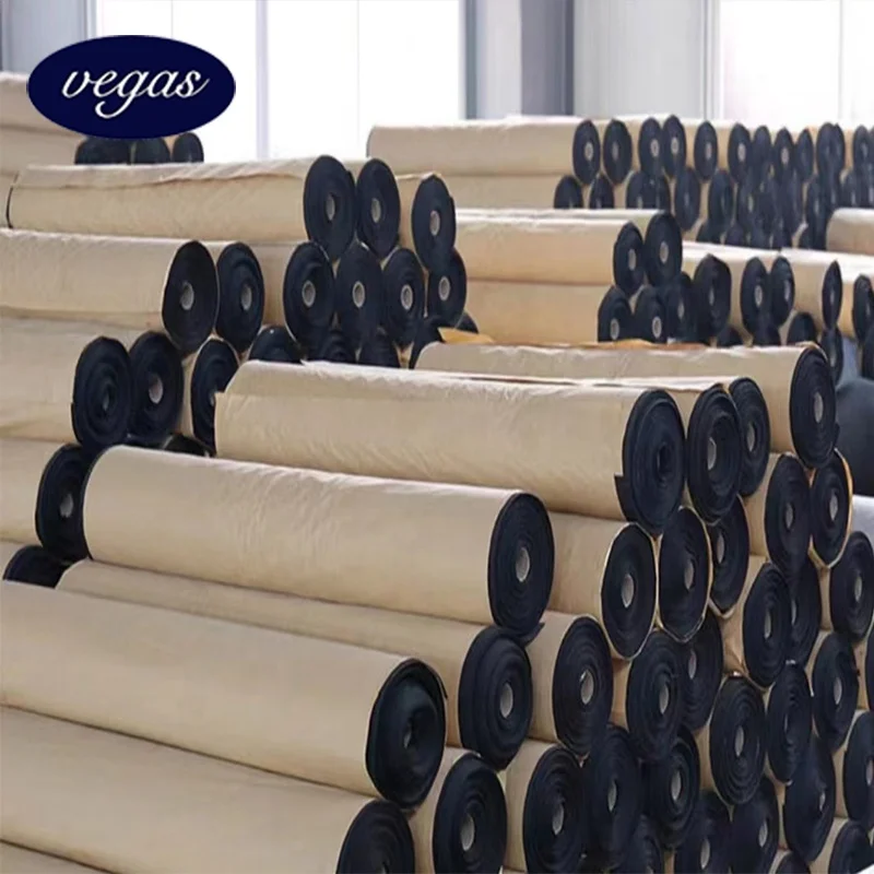 1.2-2mm 1-8m Width  EPDM Waterproof Membrane EPDM Rubber Pond Liner EPDM Roofing Membrane