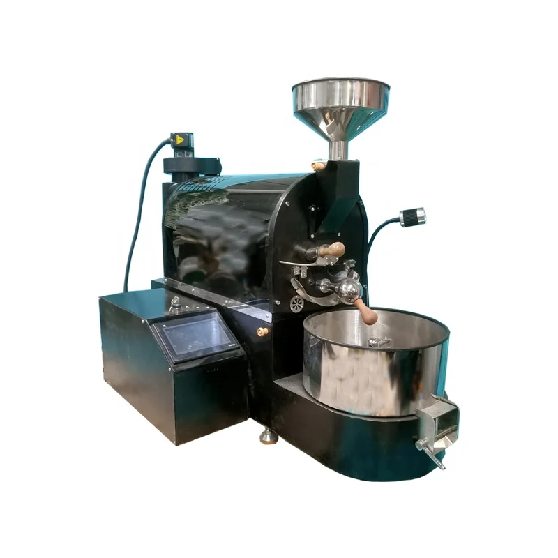 Widely used roaster for roasting coffee 500g 1kg 2kg german specialty rotary drum high capacity coffee roaster for house