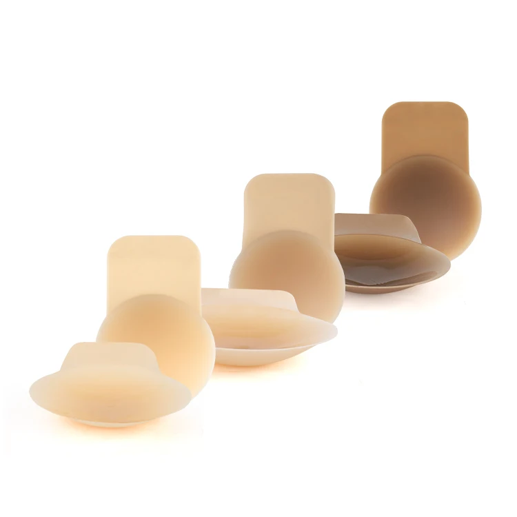 Xinke 10CM 10Color Ladies Push Up Breast Pasties OpaqueSilicone Lifting nipple