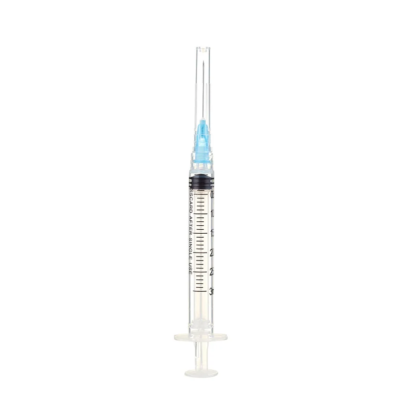 Disposable retractable safety syringe with/without protector