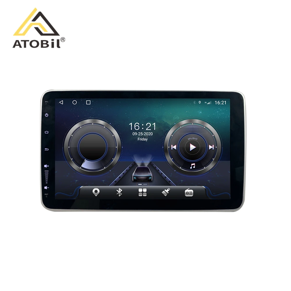 2.5D IPS touch screen radio android car stereo android universal support  wireless carplay GPS ADAS
