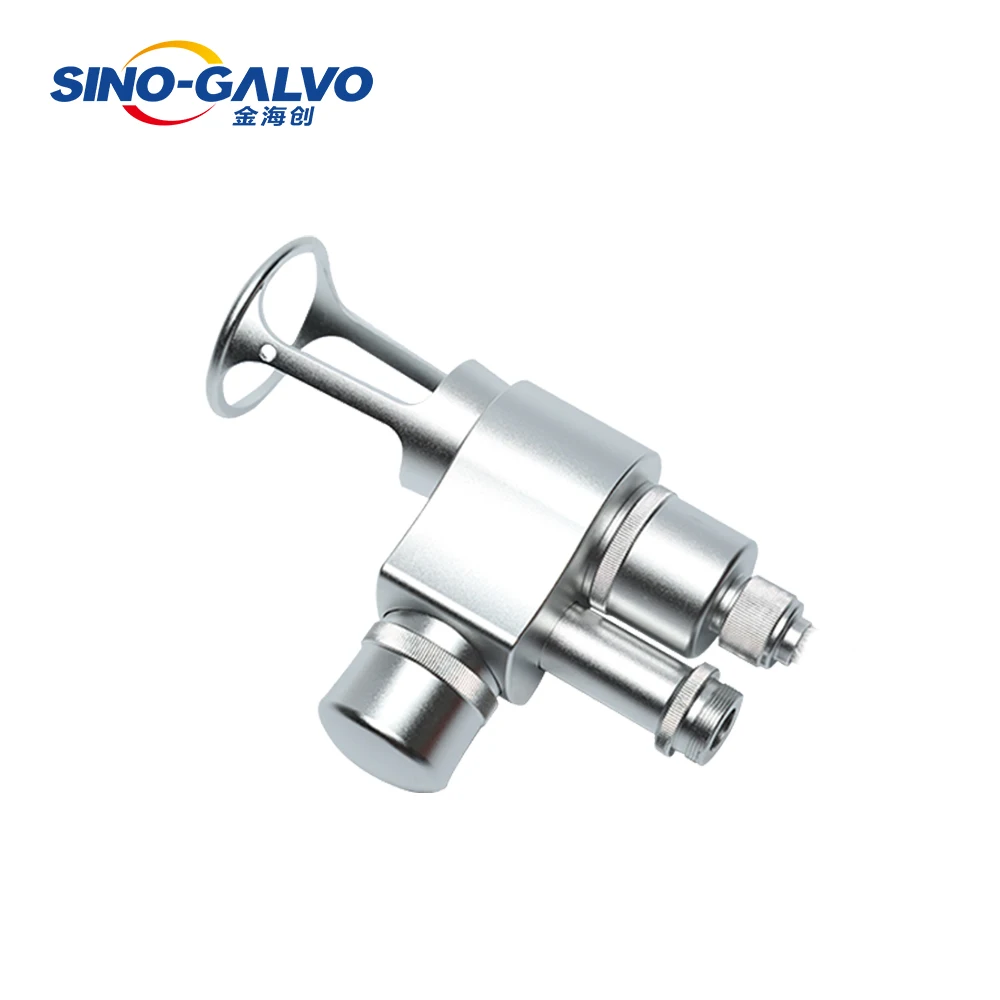 Sino Galvo Laser Fractional Machine Parts Galvo Head Scanner JS1105 with Control Board Software Screen