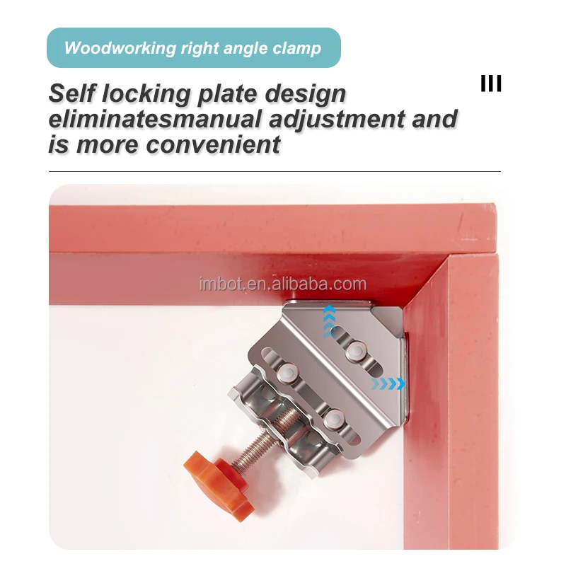 IMBOT Woodworking Tools Right Angle Fixing Clip Corner Tools Clamp Adjustable Right Angle Clamp
