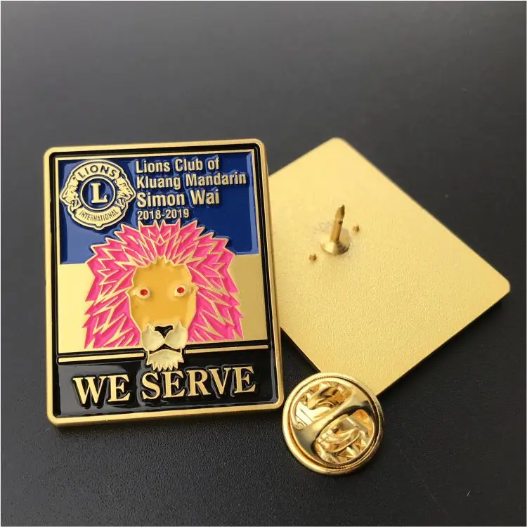 Customized Baking Lacquer Emblem for High-grade Pure Copper Metal Chest