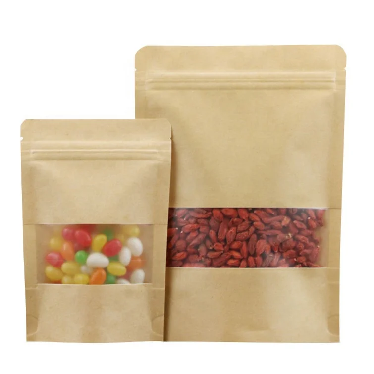 HS Quality Assurance Coffee Packaging Food Grade Wholesale Eco-friendly Plastic Kraft Paper Bag