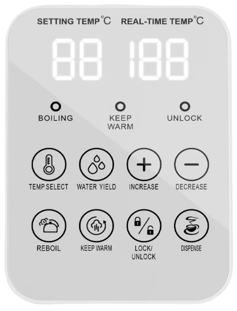 WEETUDE Multi-Function Thermo Pot 3L Baby Formula Maker Electric Automatic Baby Formula Dispenser for Household Use