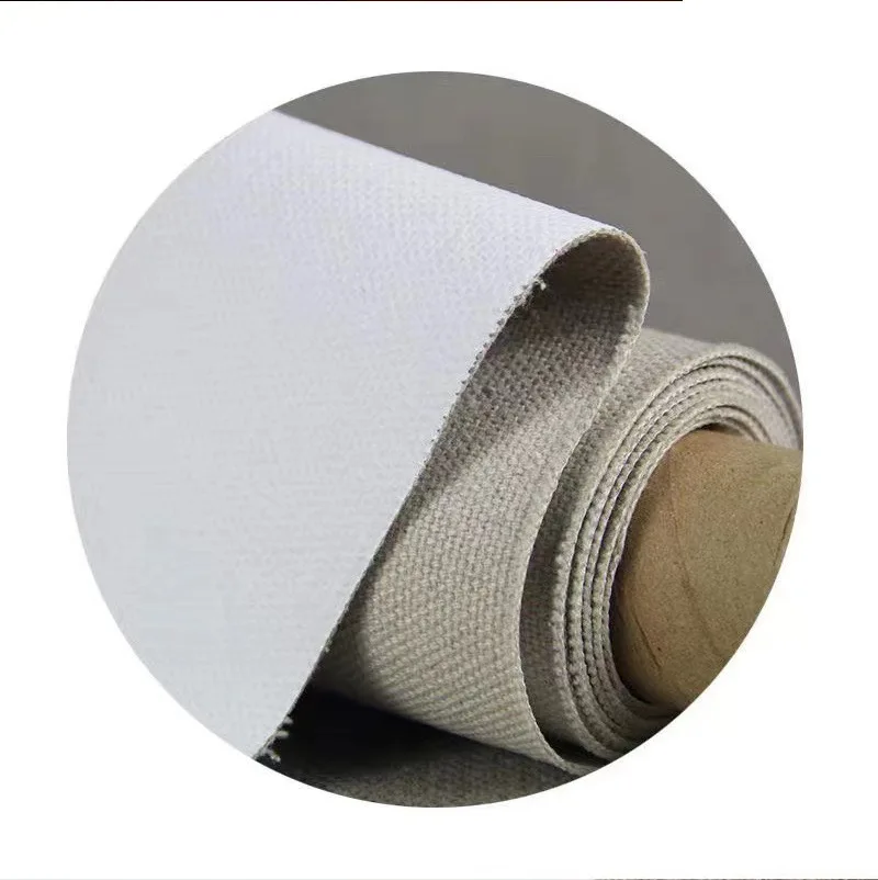 Custom White pure cotton digital canvas matte pure cotton waterproof inkjet canvas printing roll