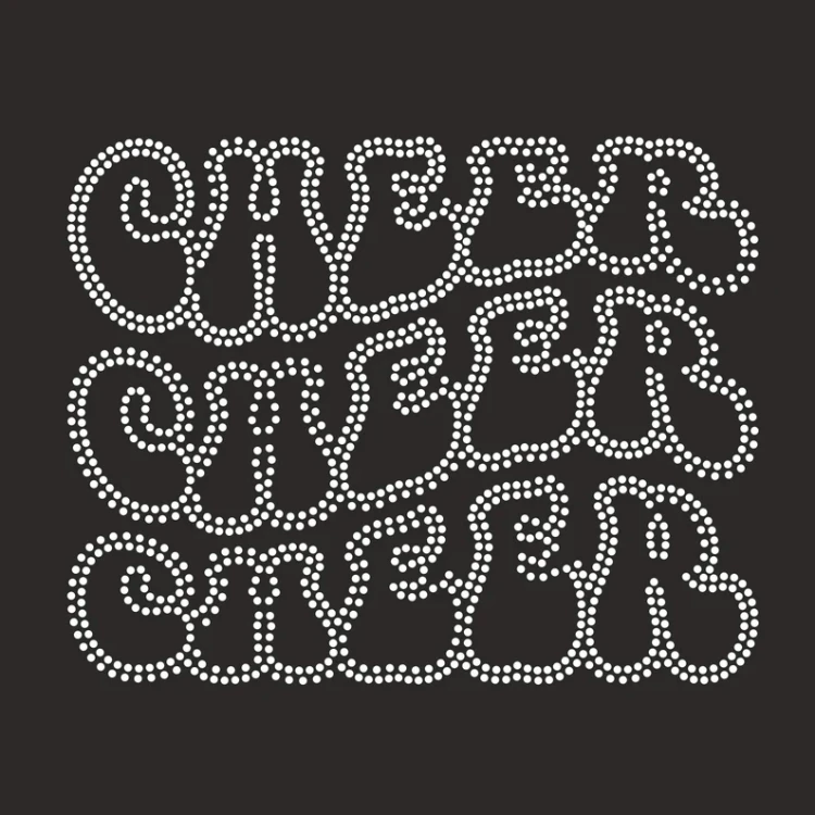 bling sheet Hot Selling Custom Rhinestone Transfers Shiny Colors rhinestone heat transfers