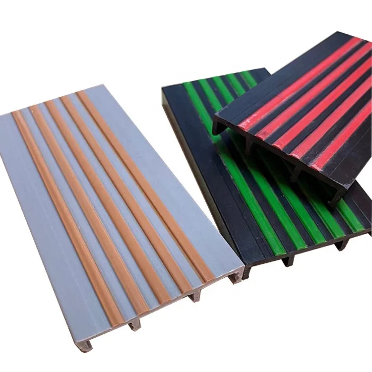 High Quality PVC Slide PVC Plastic Hard Glass Double U - Shaped groove Push - Pull Sliding Door Rail Chute Profile