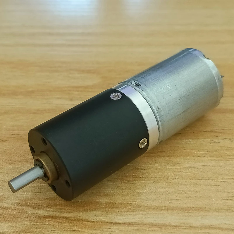 Huayida DC6V 12V spur gear 24MMmm 280 370 brush motor with metal gearbox