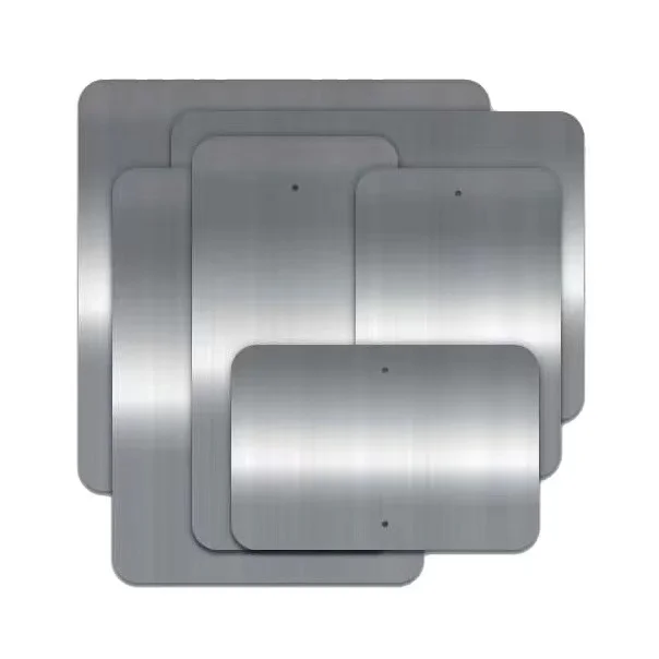 ZT Aluminium sublimation metal blank road signs aluminum street blanks rectangle aluminum signs for traffic road signs