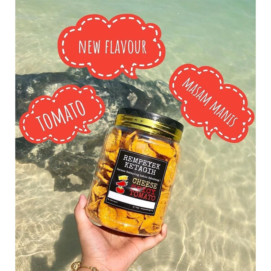 High Quality Premium Grade Sweet Crispy Crunchy Golden Salted Duck Egg Spicy Flavor 500g Made in Malaysia