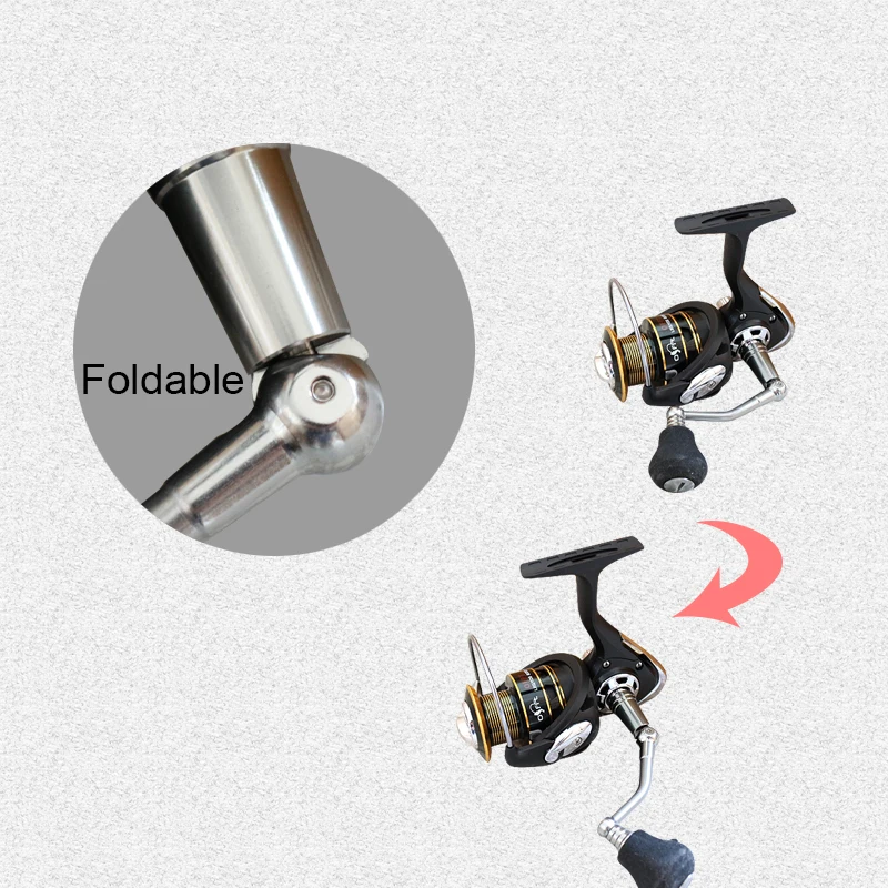 Professional spinning reel with CNC aluminum spool and handle