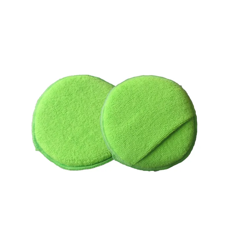 
Wholesale 5 Inch colorful microfiber applicator Car Detailing Microfiber Wax Polishing Sponge Applicator Pad 