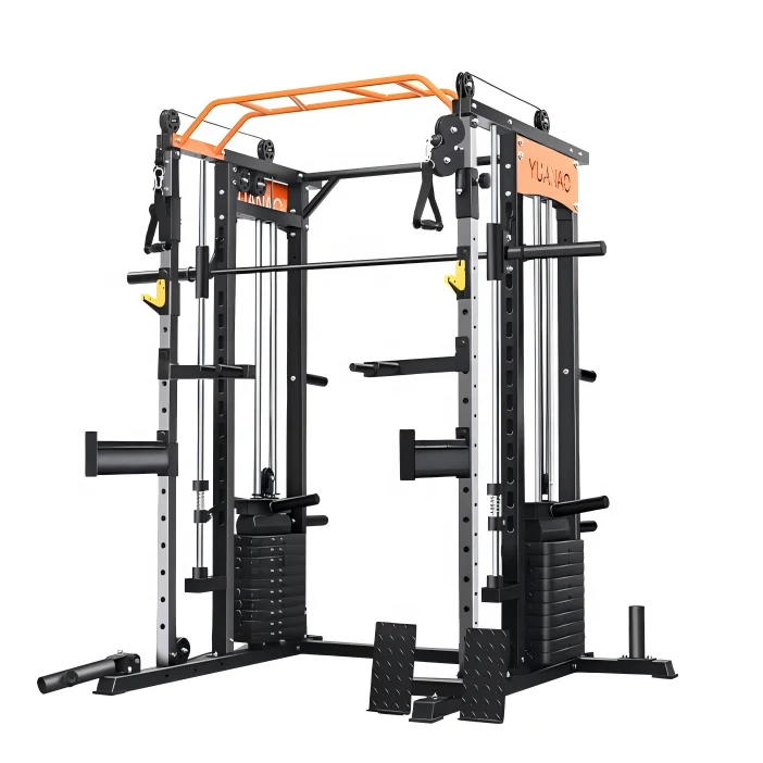 Commercial Smith machine strength integrated training equipment set combination home fitness multi-functional squat gantry