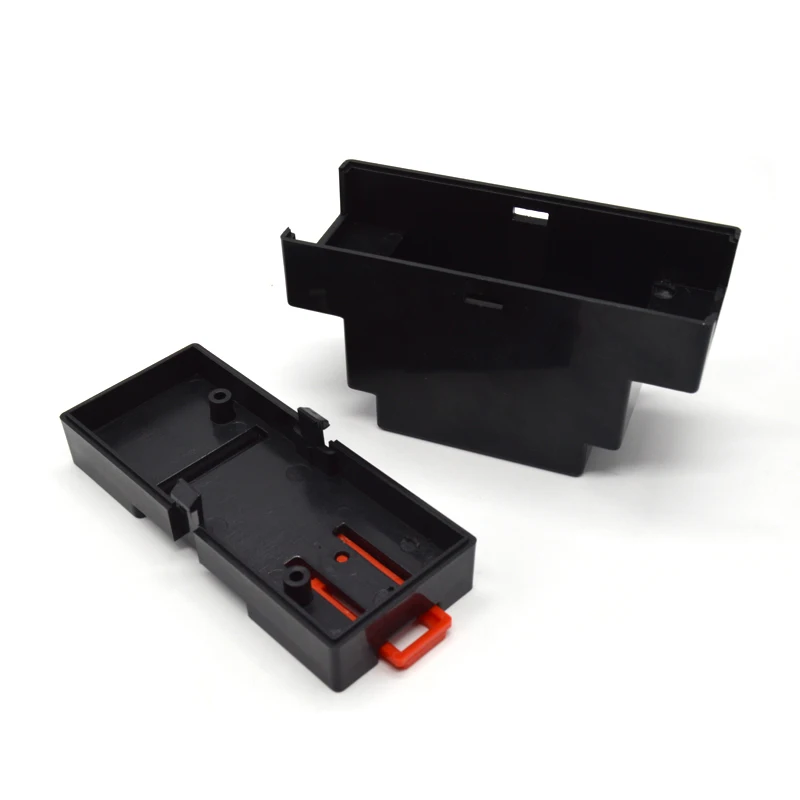 Din enclosure instrument junction electrical plastic box Hot Sale Mount  Enclosure Plastic din enclosure rail