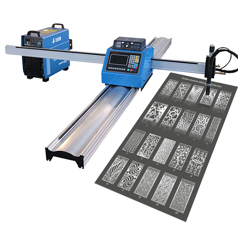 1530 cross bow portable CNC Plasma cutting machine  oxy-fuel flame cutter LGK 120 200 IGBT