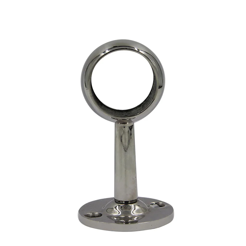 Stainless Steel Bracket Handrail Wall Mounting Adjustable Support Ring Handrail Bracket