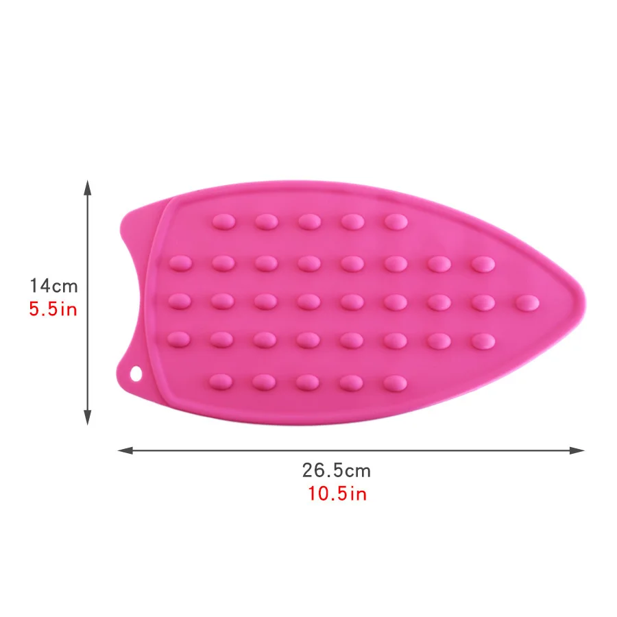 Silicone thermal insulation pad clothes ironing pad portable ironing board Mat high temperature resistant scald preventing met
