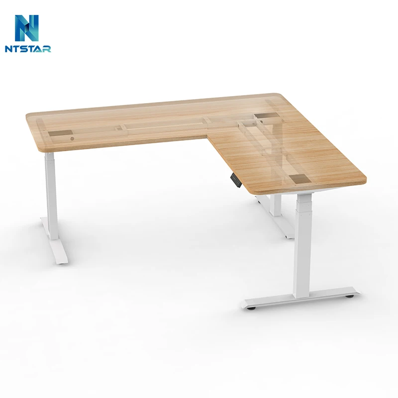 3AF3-90 Лучший Эргономичный l-образный электрический угловой стоячий Регулируемый стол офисный