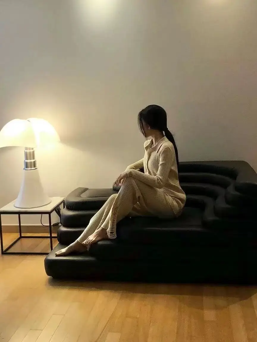 Italian modern new luxury design home/hotel/apartment living room furniture modular combination leather terrazza sofa