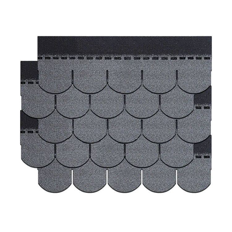 High quality venezuela heat resistant light grey asphalt  shingle fish scale bitumen roof tiles guatemala shingles