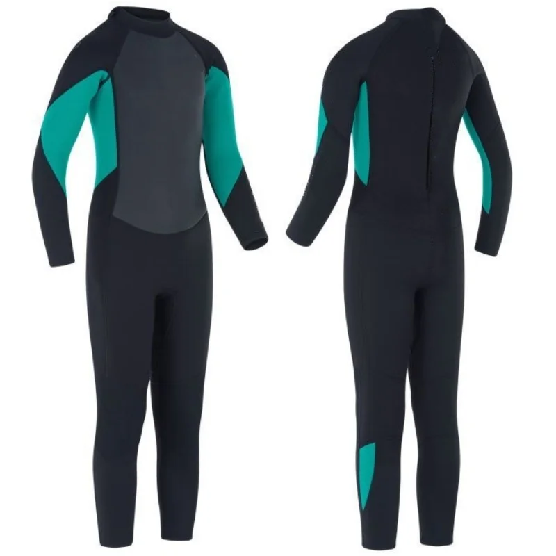 Cheap Professional Manufacturer 2.5Mm One Piece Swimsuit Kids Diving Suit Warm Swim Wear Kids-Diving-Suit Wetsuit