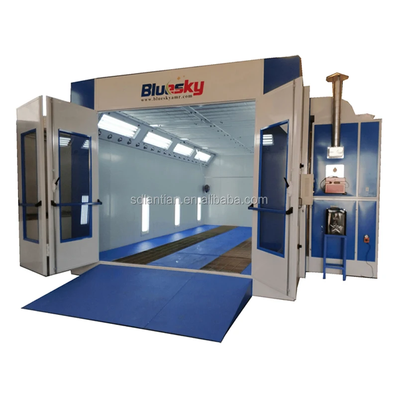 Used car painting oven powder coating oven BSH-SP9200AW auto paint booth diesel