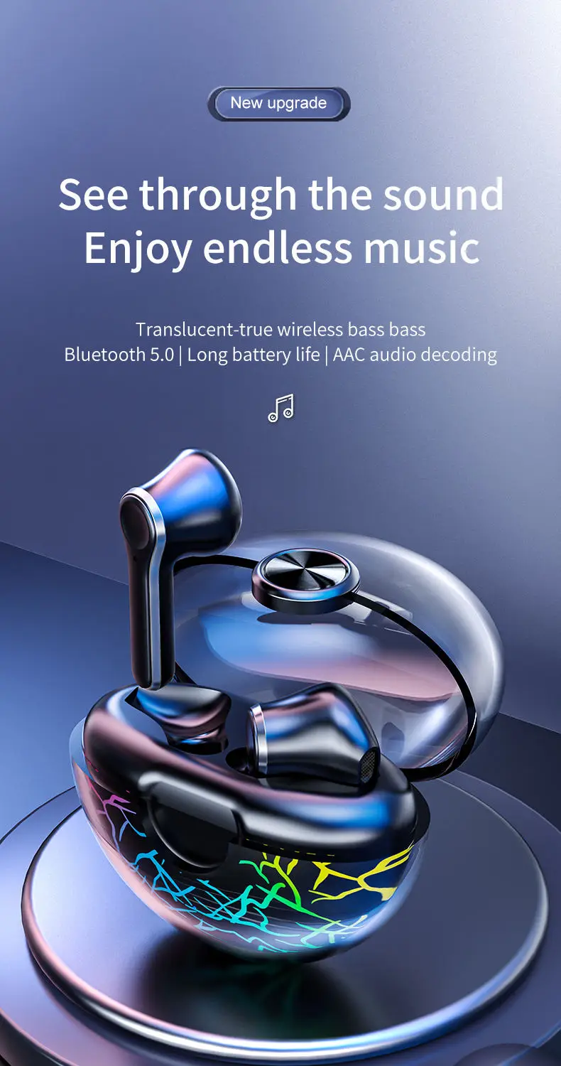 2022 New Boat Me62 Pro Color Digital Display Earphone Wireless Type-c Hd Call True Stereo Gaming Earphones Headphones