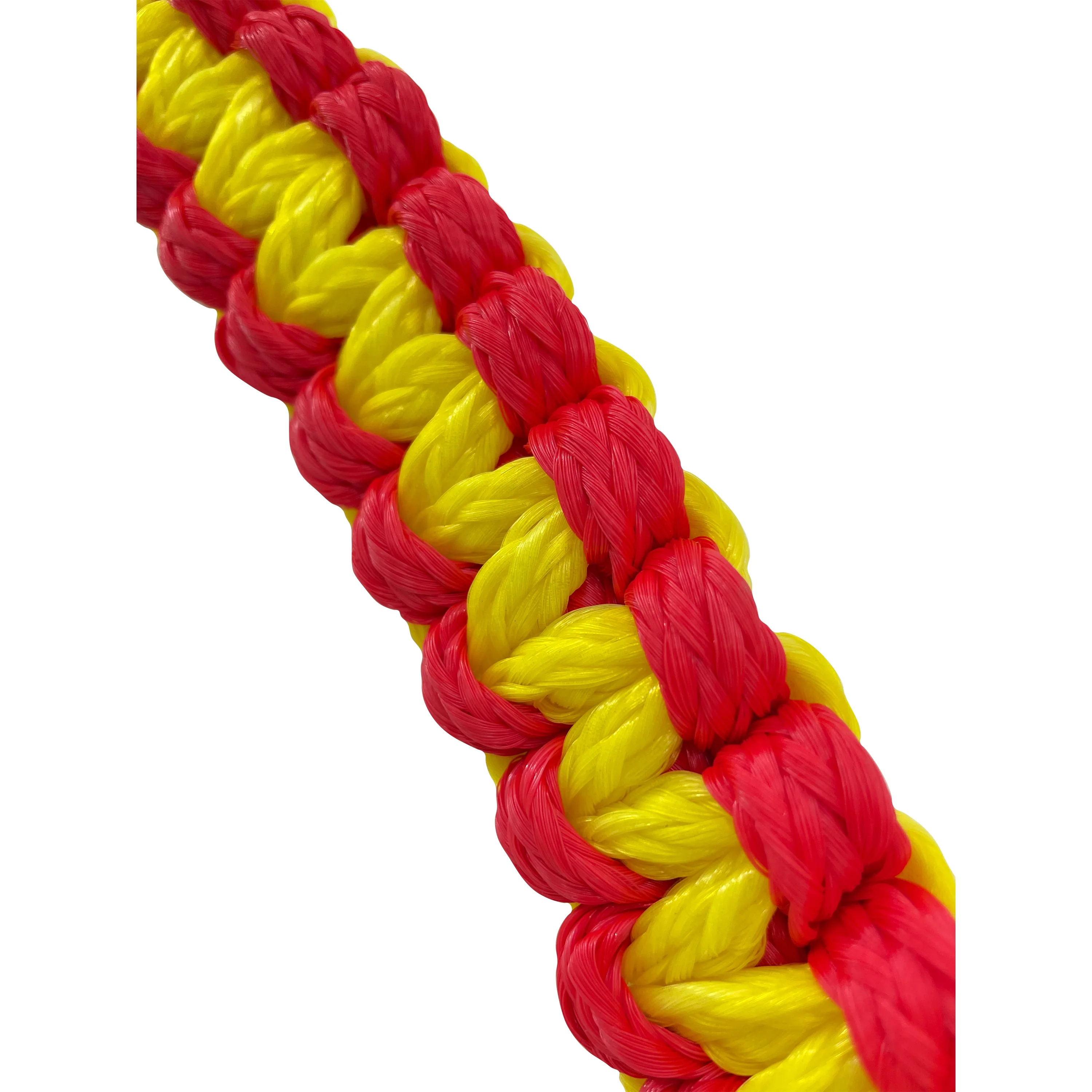 25ft 2200lbs WOVEN BRAIDED Water Ski Rope Traction for Boat Surfing Line Wakeboard Tow with 10In EVA Handle