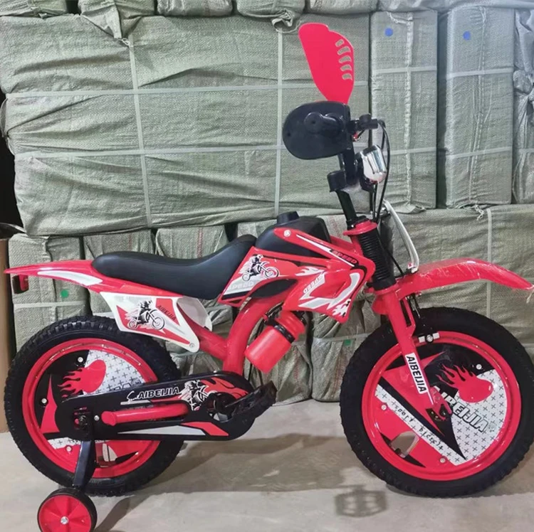 China factory supplier CE approved carriage small bike for kids bicicleta 12 COOL kid bicycle with helmet school bag mirror