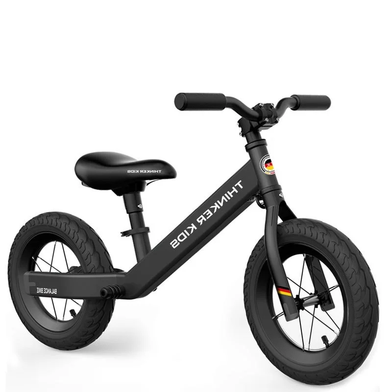 
High quality balance bicycle children 12 inch no pedal walking push balance bicycle with air tire 