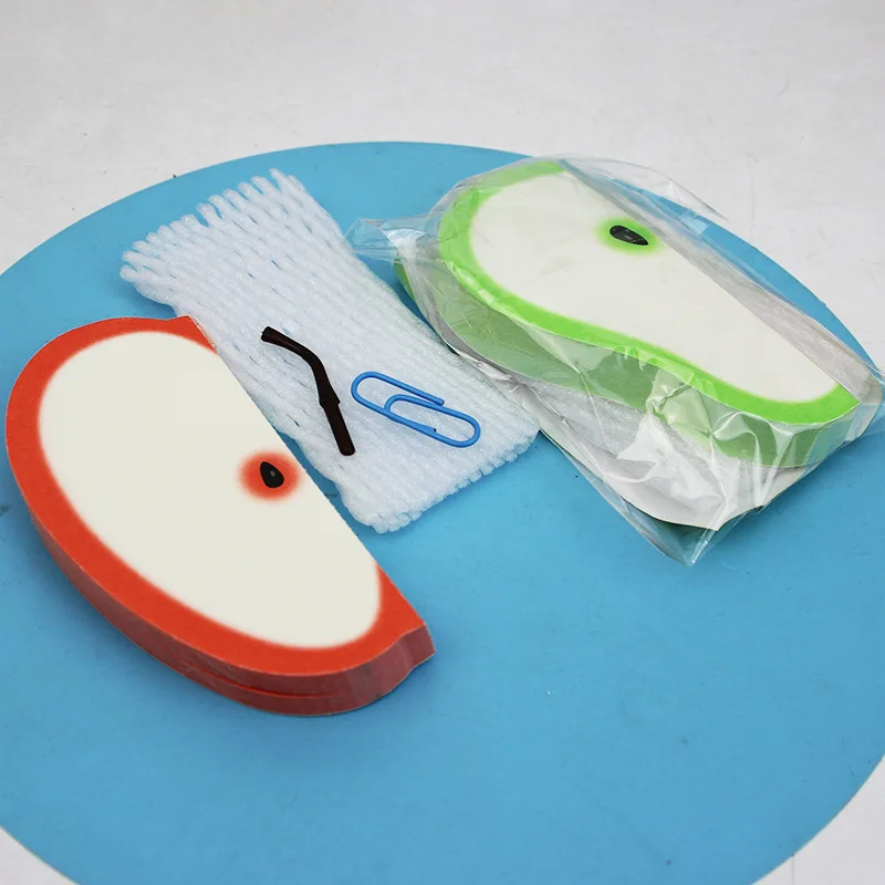 Customized Fruit notes memo pad printing notes memo pads set