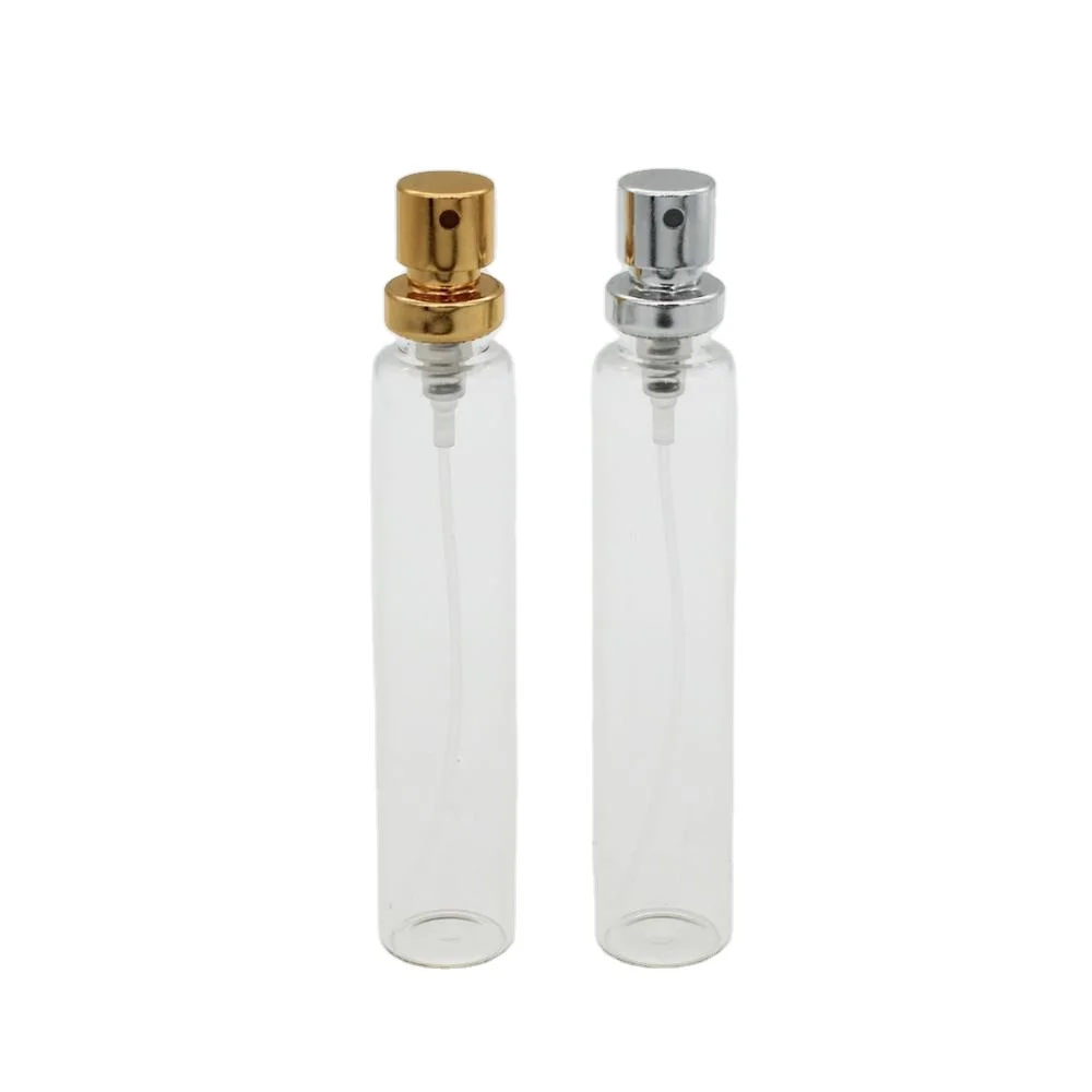 customizable portable pocket empty clear spray tube glass 20ml perfume bottle