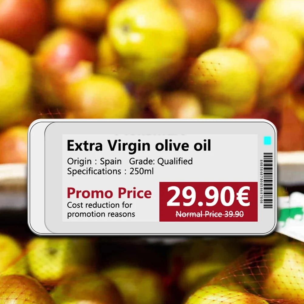 2.1inch 2.9inch Epaper Module BT Version with App Operating Software TFT Screen Electronic Price Tag Card E-ink E-Paper Display