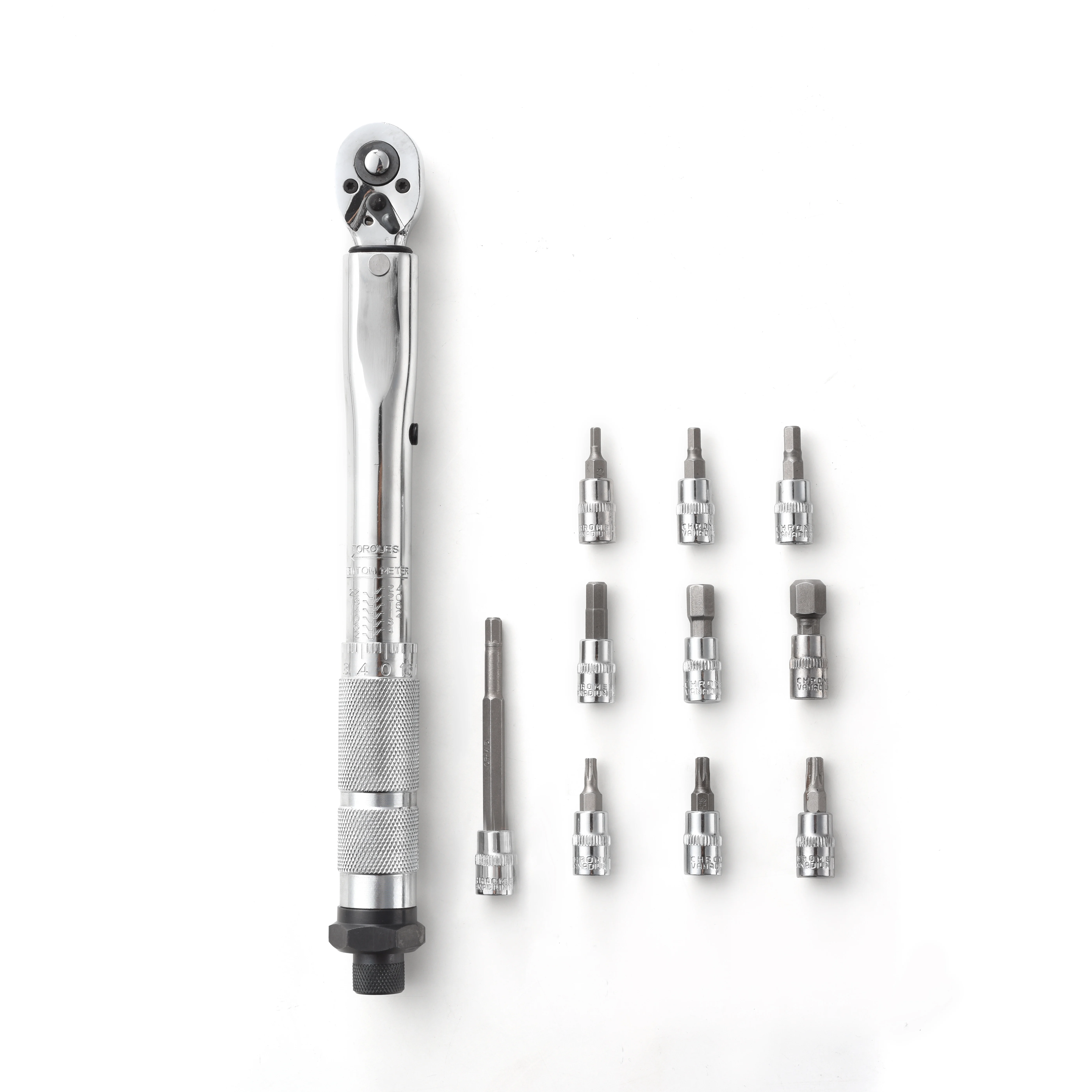 Europe popular the latest metal material bicycle adjustable  single calibration bike torque wrench 1/2