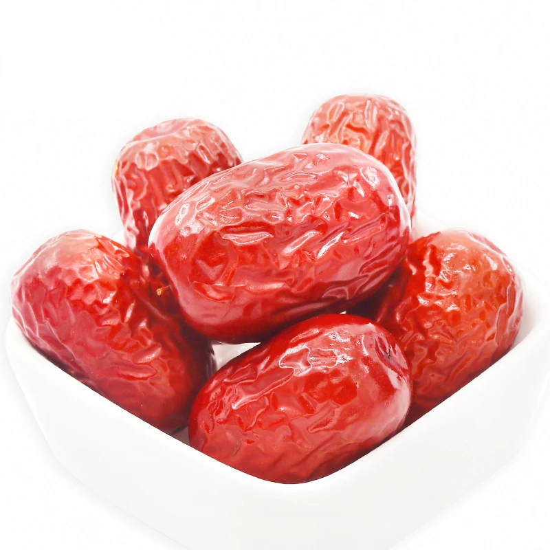 Dried Chinese Red Dates High Quality Xinjiang Red Dates Jujubes No additive Natural Dried Fruits Snack